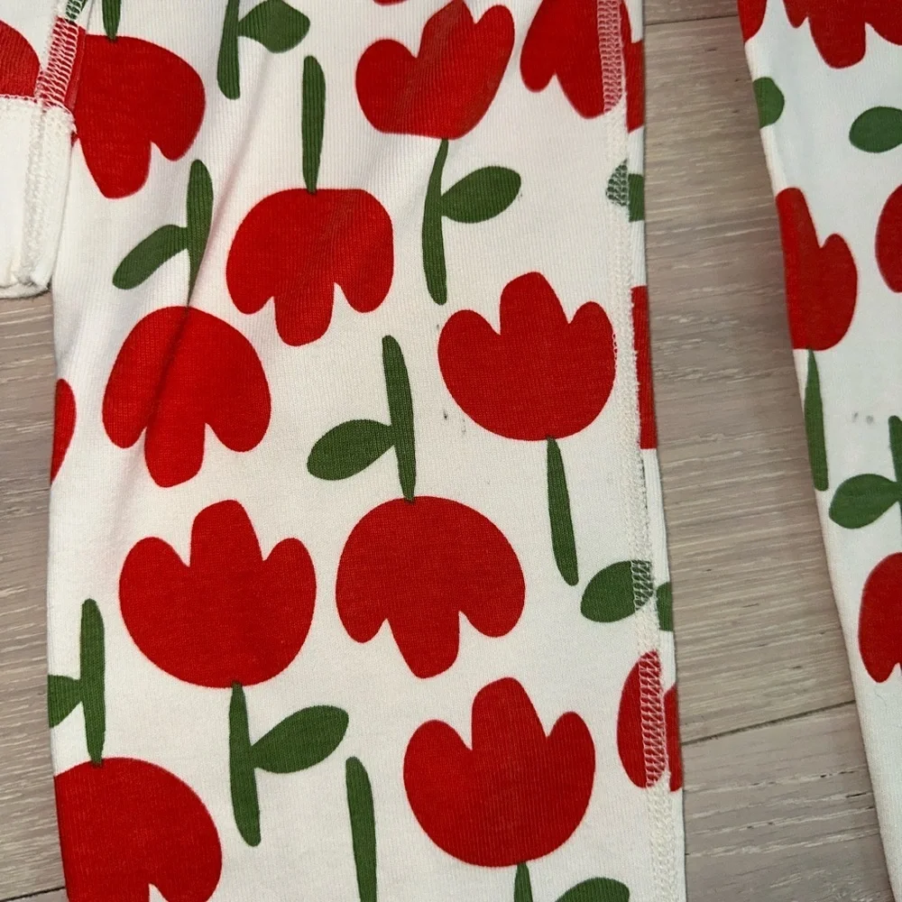 Hanna Andersson Tulip Long John Pj Pajama Set Size 14-16